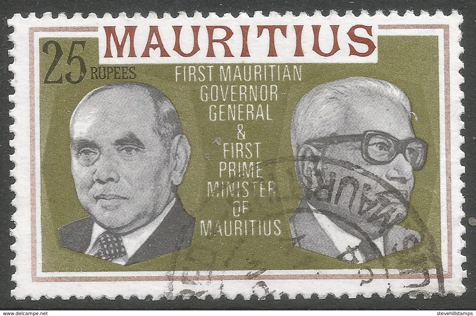 Mauritius. 1978 Definitives. 25r Used. SG 548A - Mauritius (1968-...)