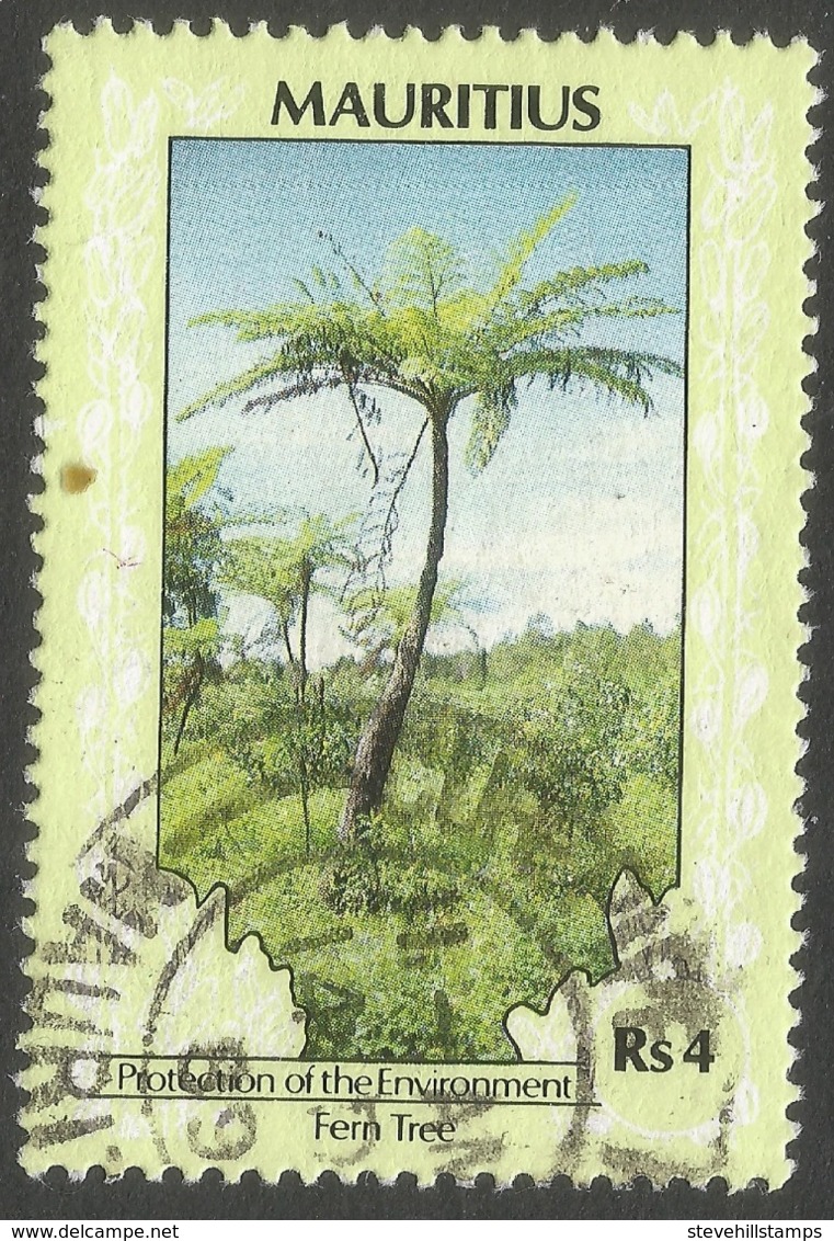 Mauritius. 1989 Protection Of The Environment. 4r Used. SG 804B - Mauritius (1968-...)