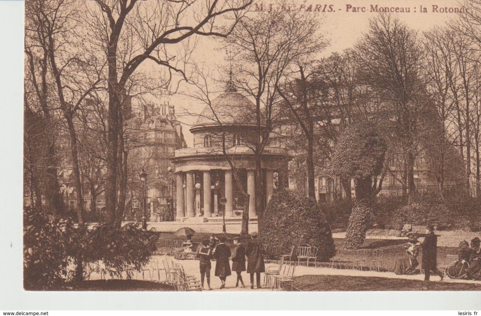 C. P. A. - PARIS - PARC MONCEAU - LA ROTONDE - M. J. 64 - ANIMÉE - Otros Monumentos