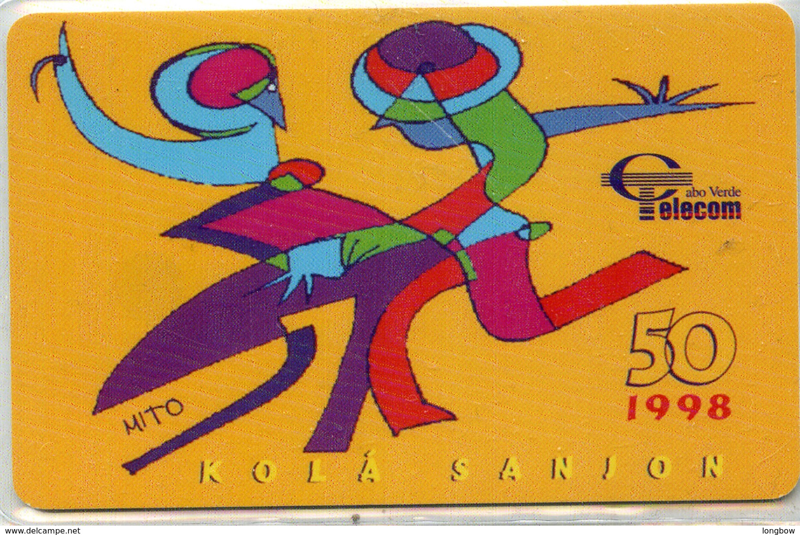 CAPO VERDE-CPV18-1998-50u-KOLA SANJON - Cape Verde