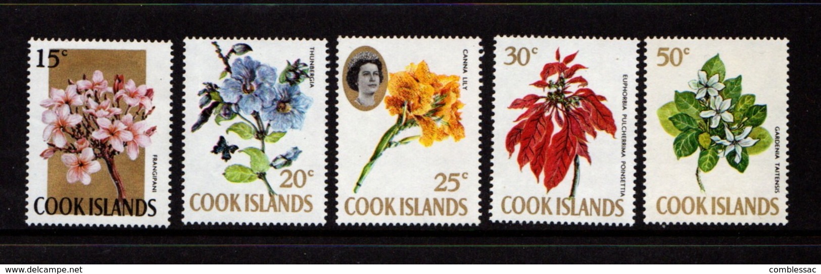 COOK  ISLANDS    1967    Various  Designs    Part  Set  Of  5    MNH - Cook Islands