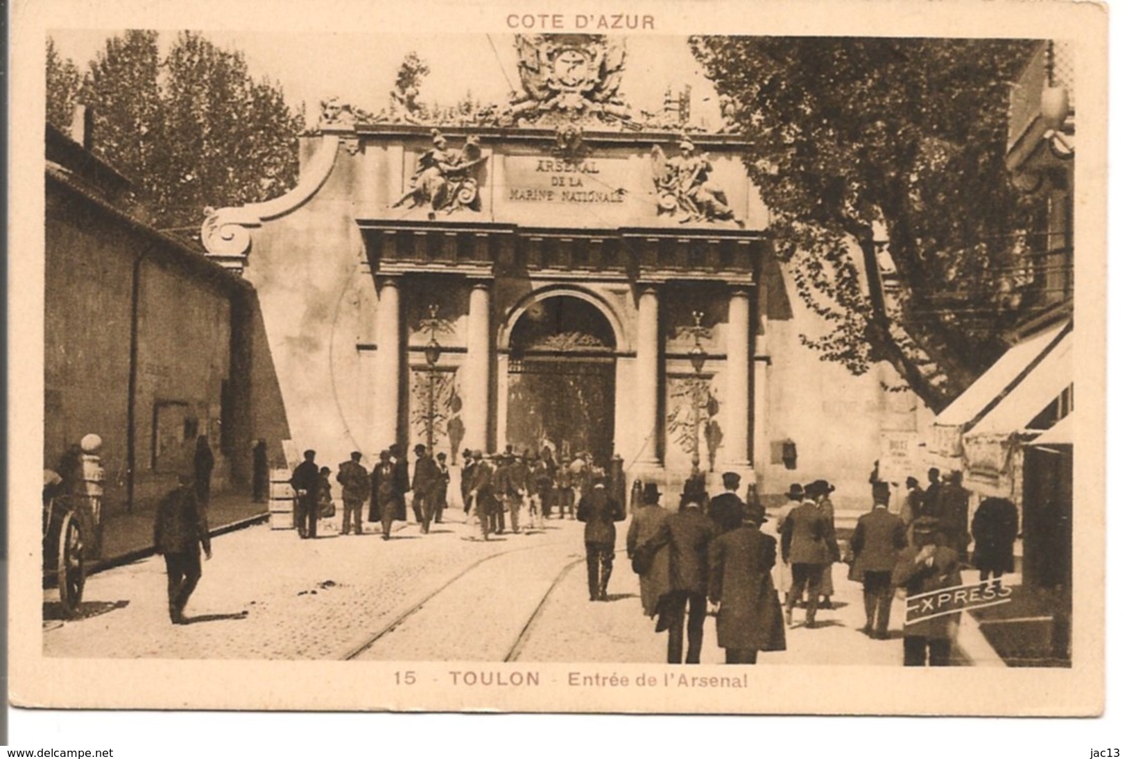 L55B_32 - Toulon - 15 Entrée De L'Arsenal - Toulon