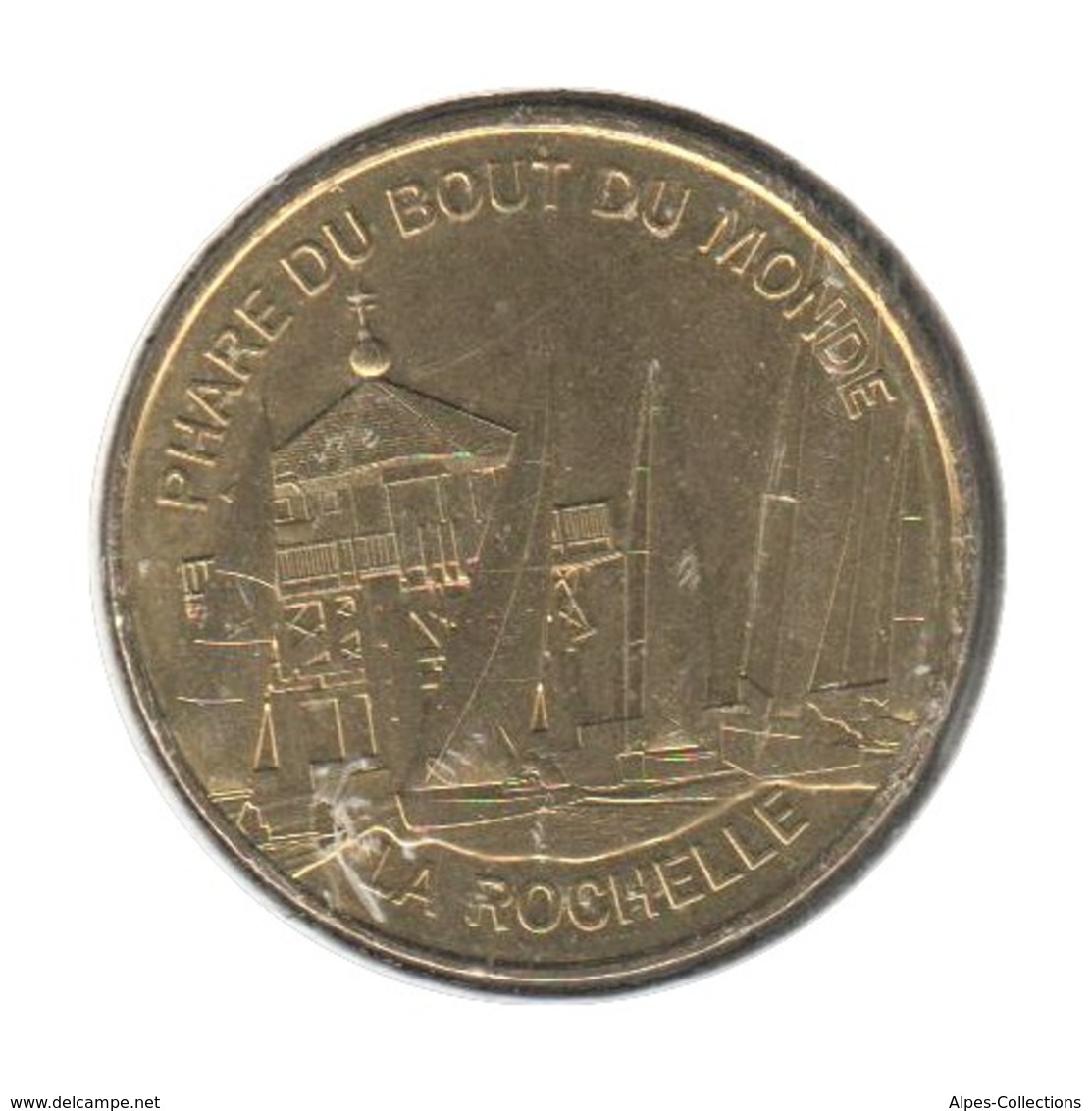 17011 - MEDAILLE TOURISTIQUE MONNAIE DE PARIS 17 - Phare Du Bout Du Monde - 2016 - 2016