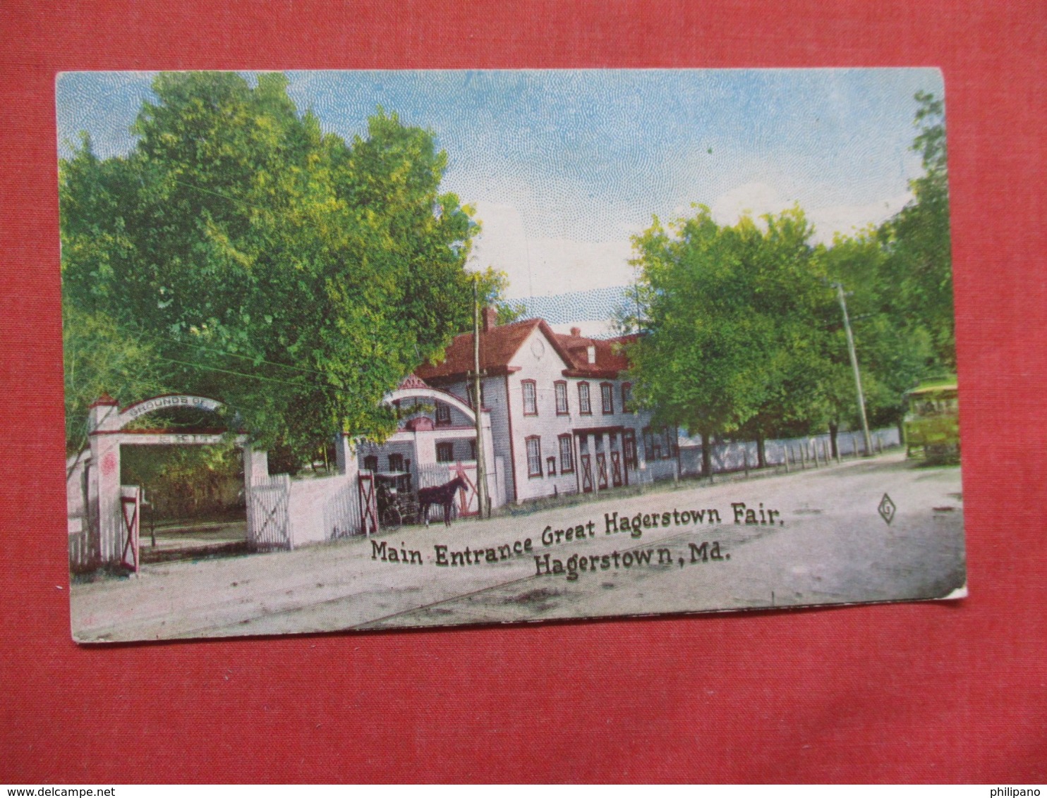 Entrance Great  Hagerstown  Fair  Hagerstown  Maryland >  Ref 3713 - Hagerstown