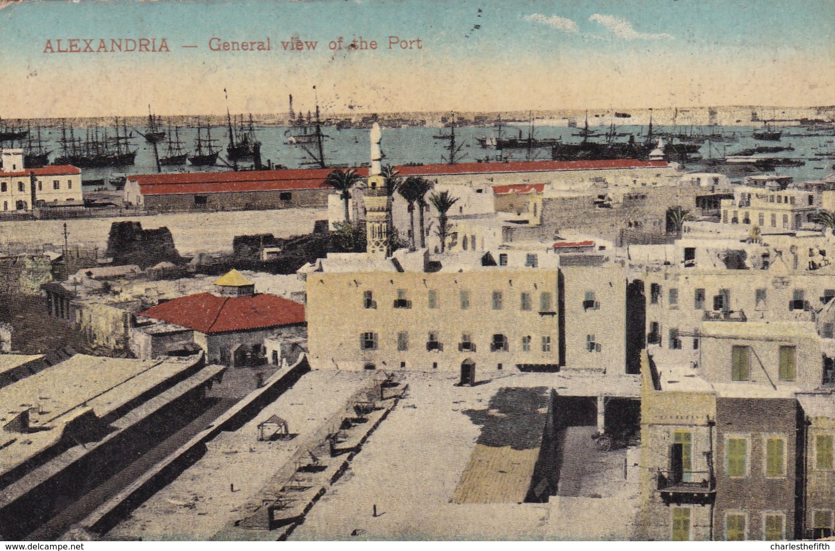 Egypt Alexandria - General View Of The Port - Boats - Alexandrie