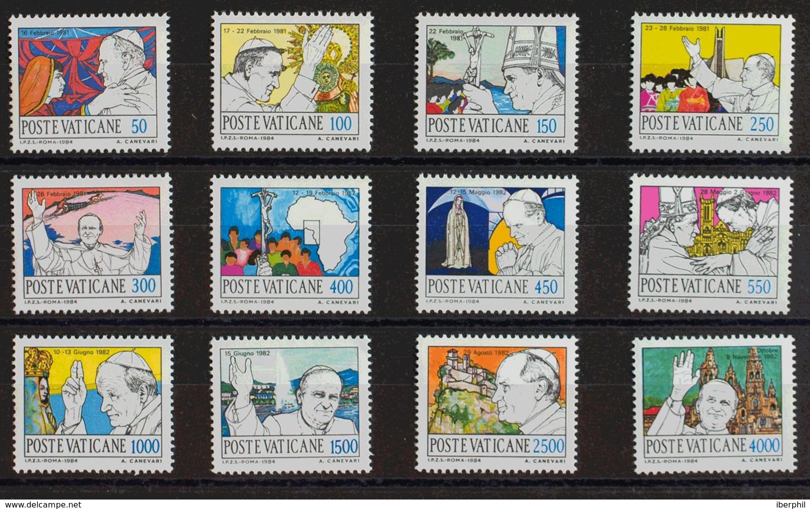 Vaticano. MNH **Yv 755/66. 1984. Serie Completa. MAGNIFICA. Yvert 2016: 30 Euros. - Otros & Sin Clasificación