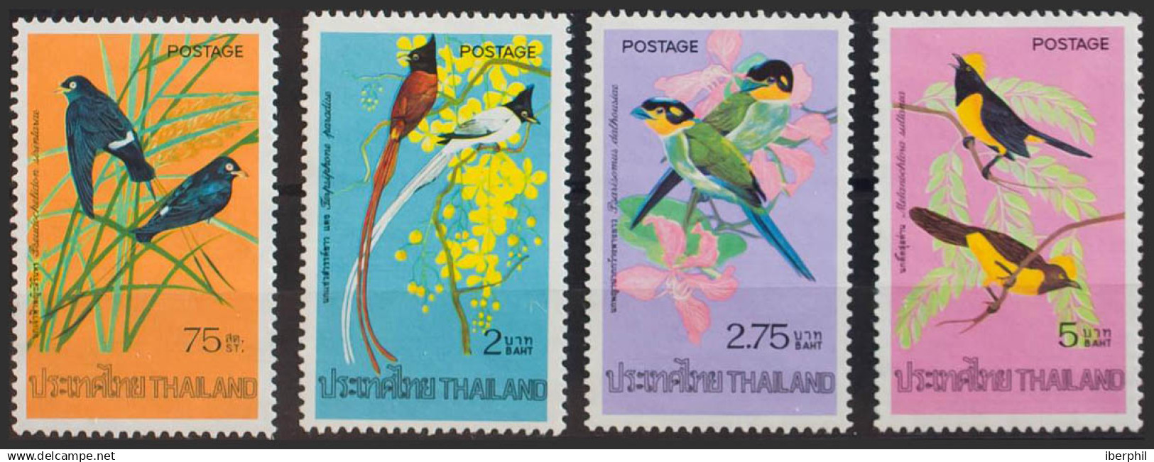 Tailandia. MNH **Yv 721/24. 1975. Serie Completa. MAGNIFICA. Yvert 2010: 17,5 Euros. - Tailandia