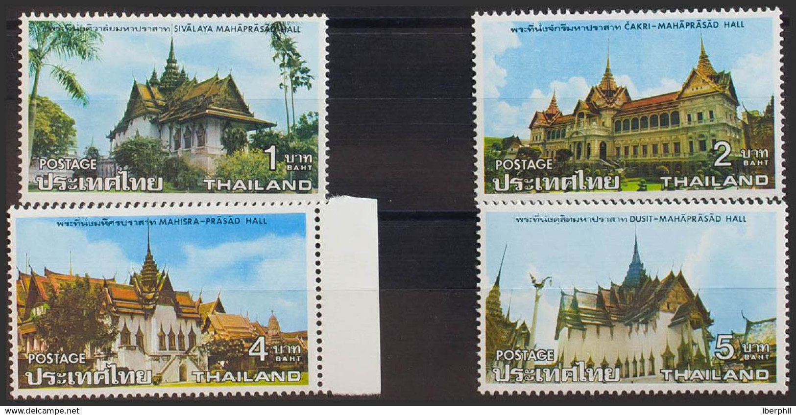 Tailandia. MNH **Yv 812/15. 1977. Serie Completa. MAGNIFICA. Yvert 2010: 16 Euros. - Tailandia