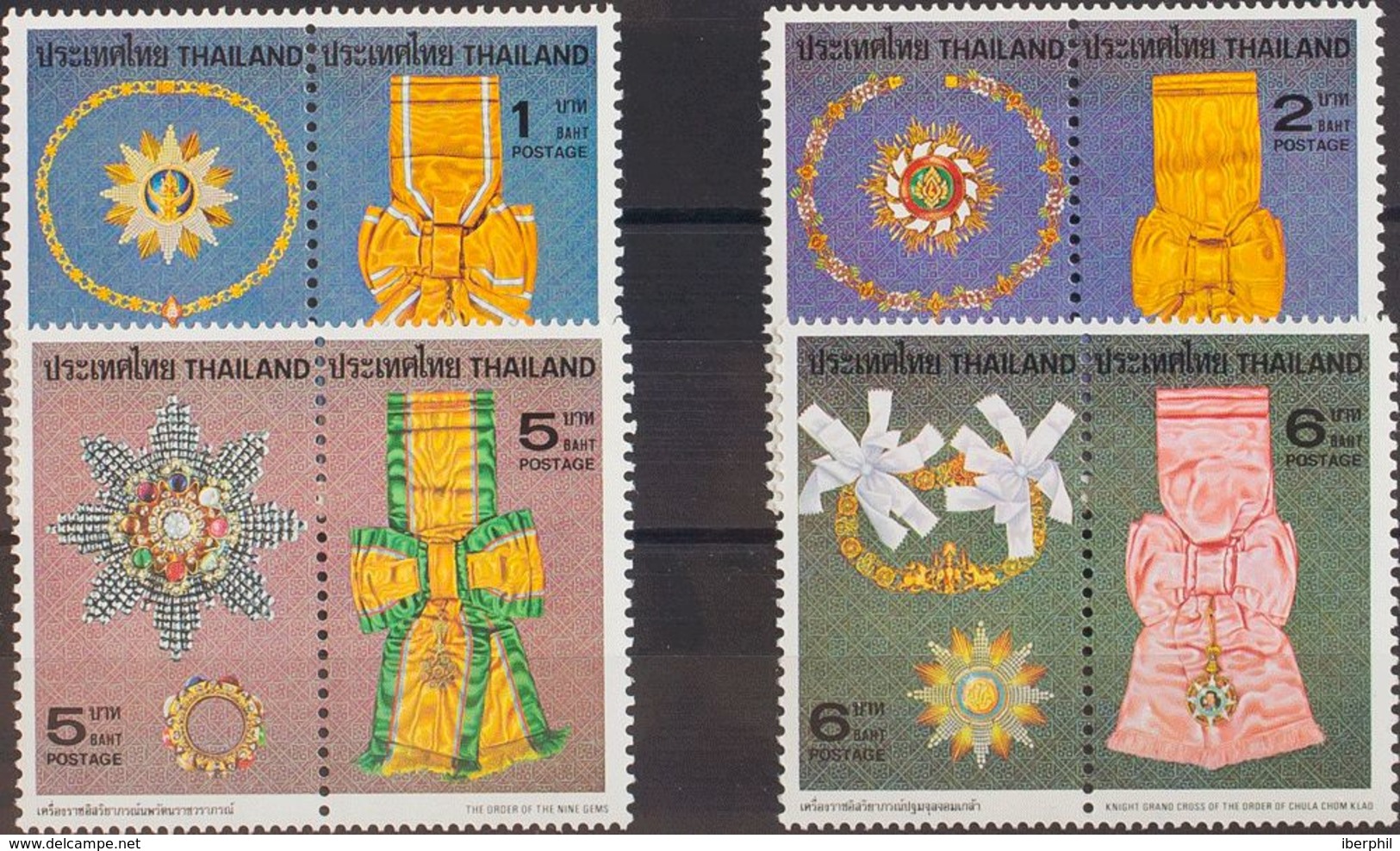 Tailandia. MNH **Yv 899/06. 1979. Serie Completa. MAGNIFICA. Yvert 2010: 15 Euros. - Thailand