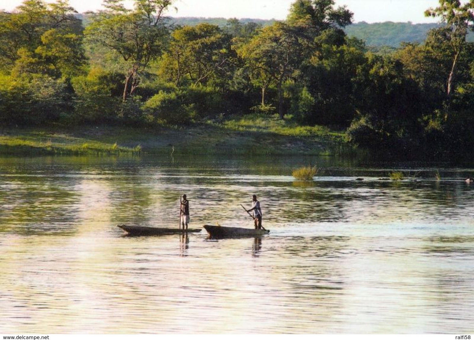 1 AK Zambia Sambia * The Zambesi River Upstream From Victoria Falls * - Sambia