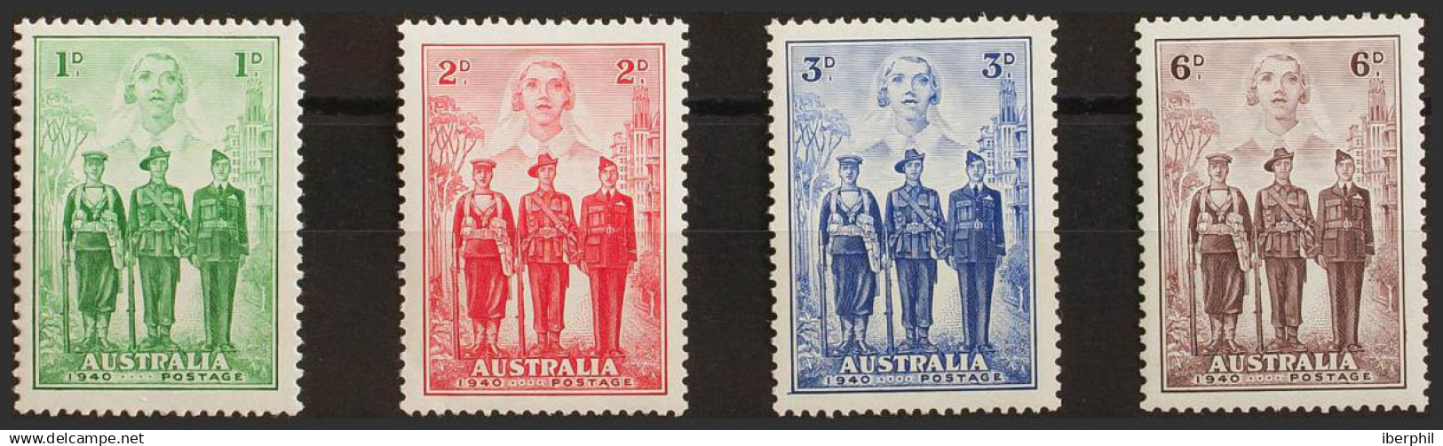 Australia. MNH **Yv 136/39. 1940. Serie Completa. MAGNIFICA. (SG196/99) - Otros & Sin Clasificación