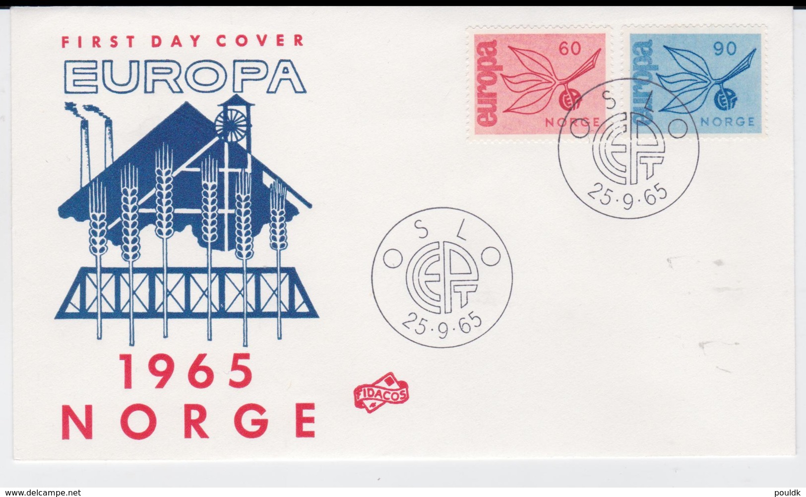 Norway 1965 FDC Europa CEPT (G105-42) - 1965