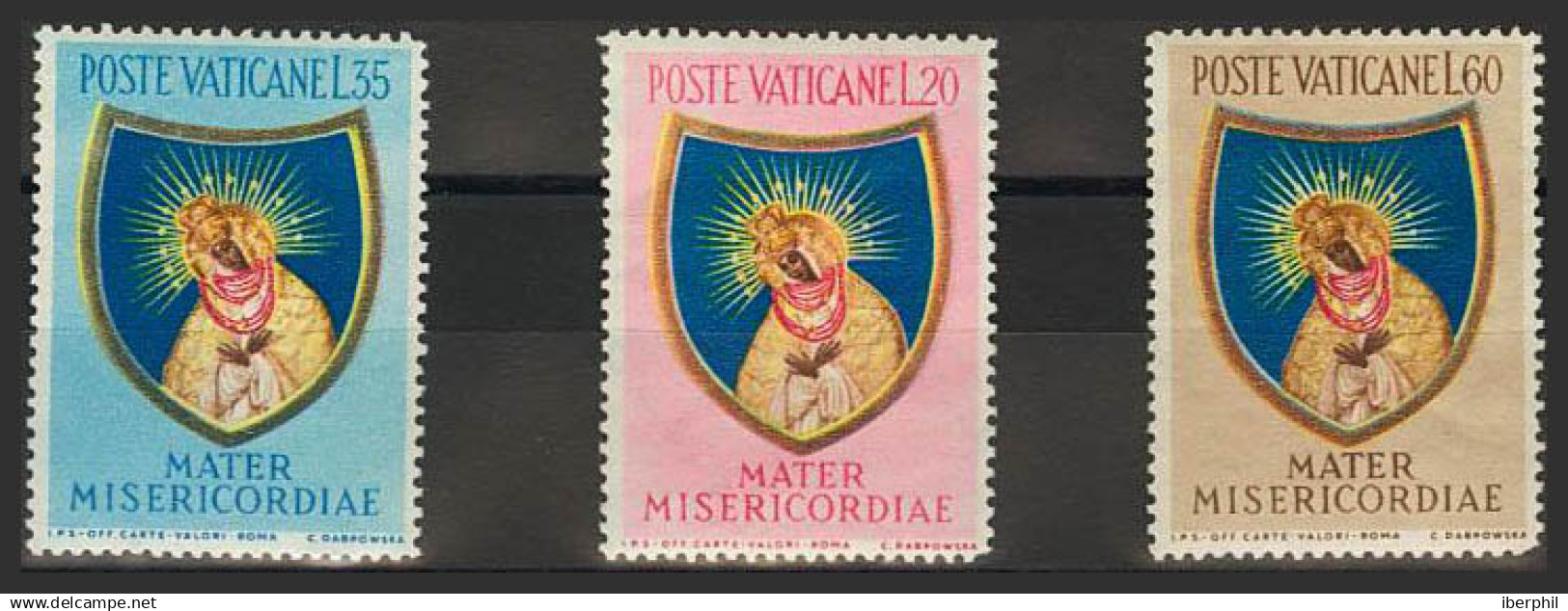 Vaticano. MNH **Yv 207/09. 1954. Serie Completa. MAGNIFICA. Yvert 2013: 40 Euros. - Otros & Sin Clasificación