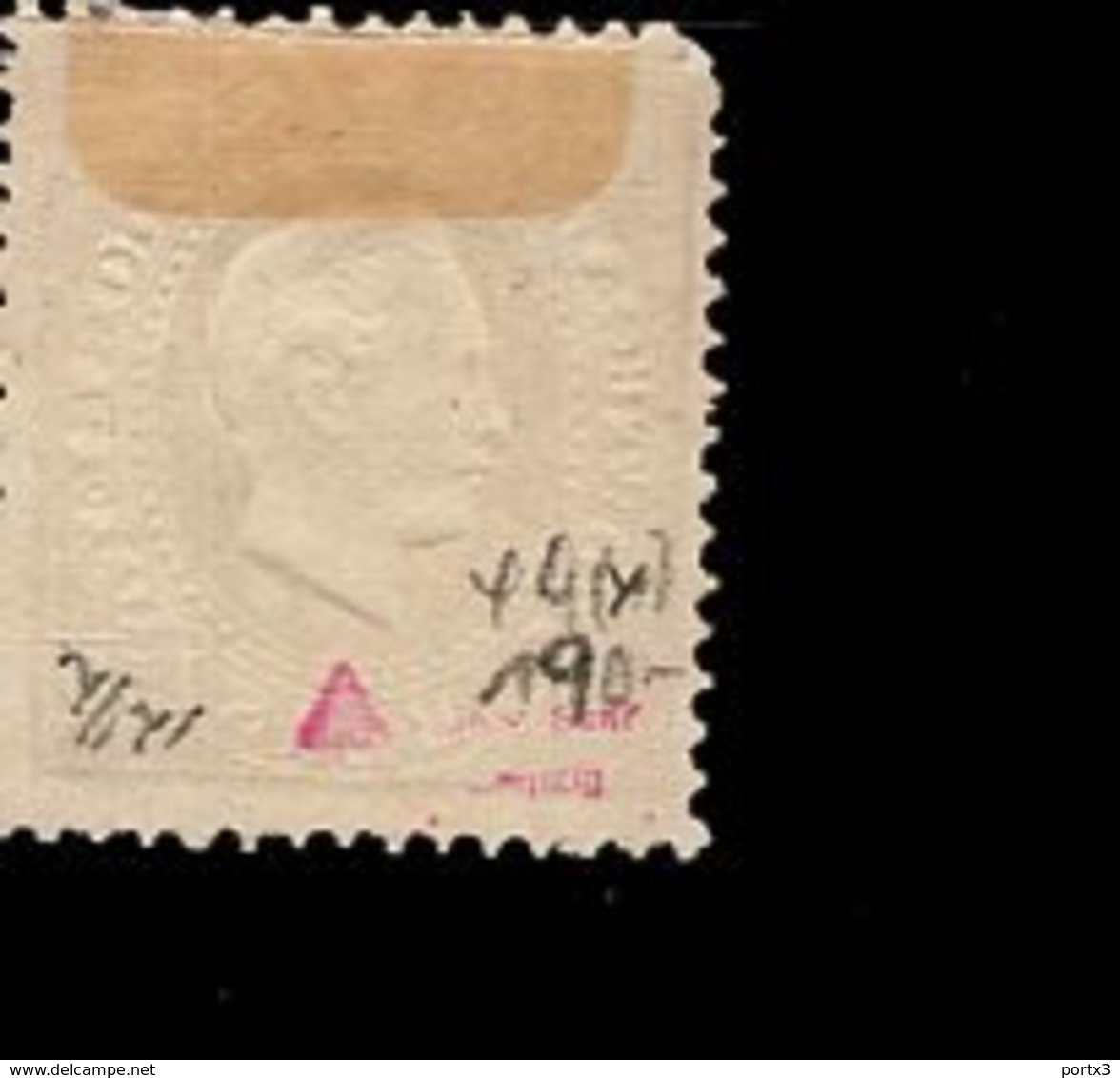 Por. 49 Y B König Luis Without Gum - Unused Stamps