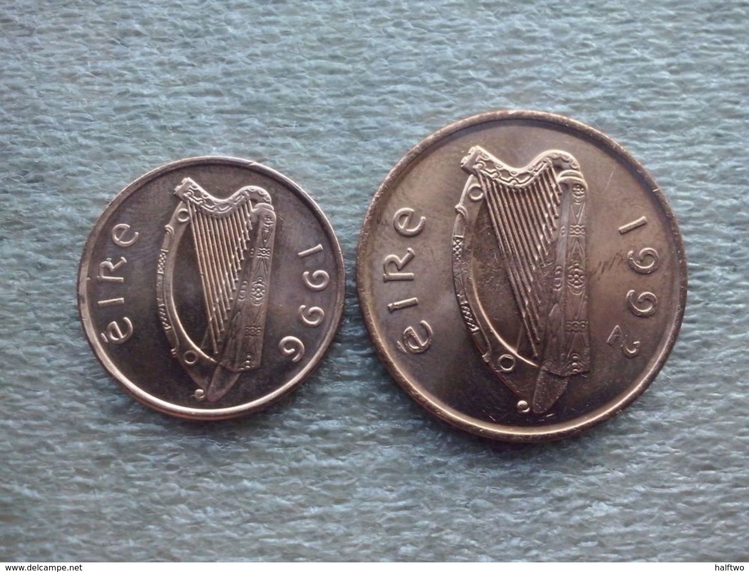 Ireland  1 Ja 2 Pence   1992,1996   UNC - Irlande