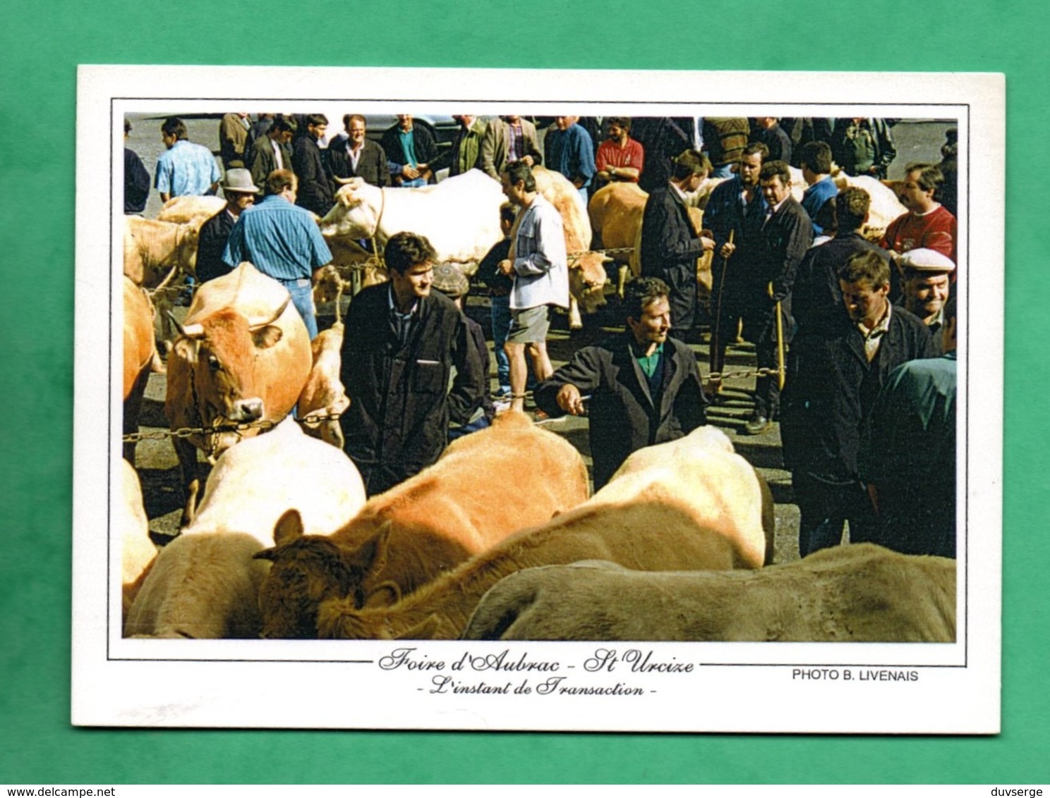 15 Cantal Saint Urcize Jour De Foire - Altri & Non Classificati