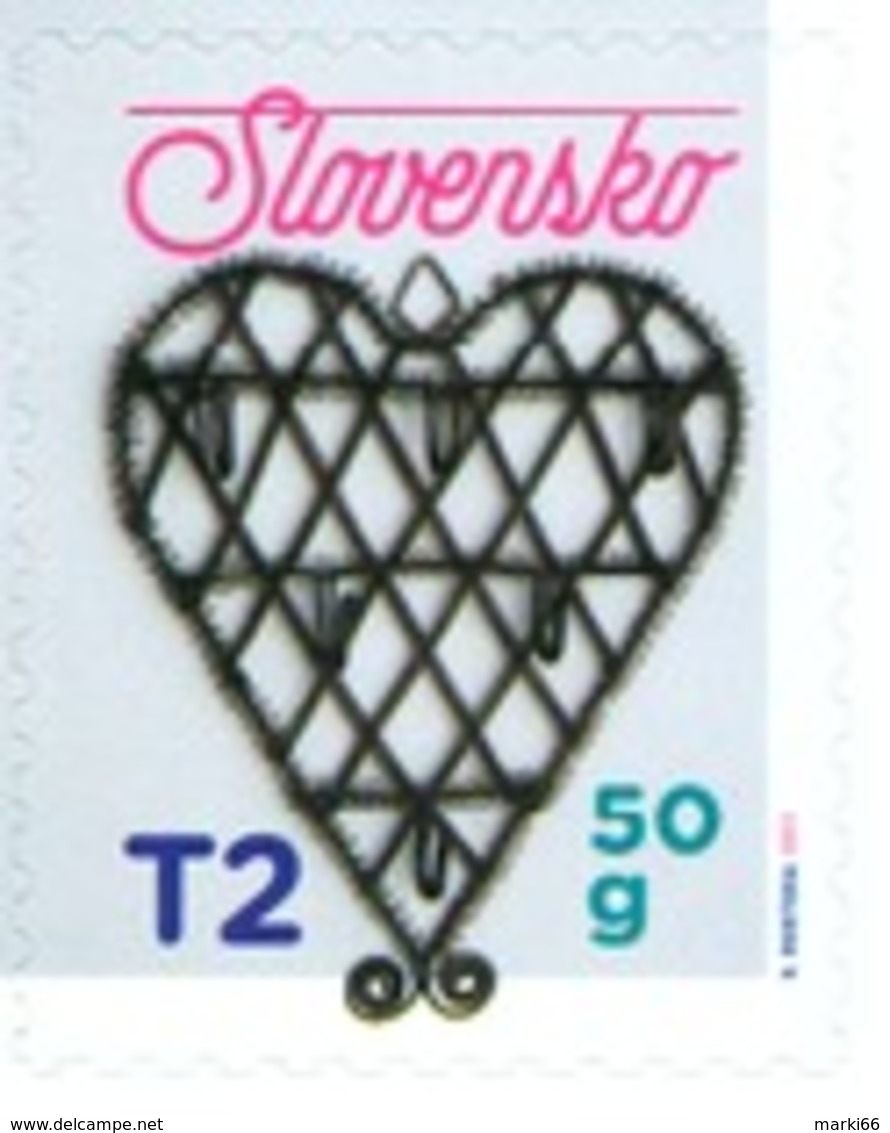 Slovakia - 2019 - Christmas - Traditional Slovak Tinsmithing - Mint Self-adhesive Booklet Stamp - Nuovi
