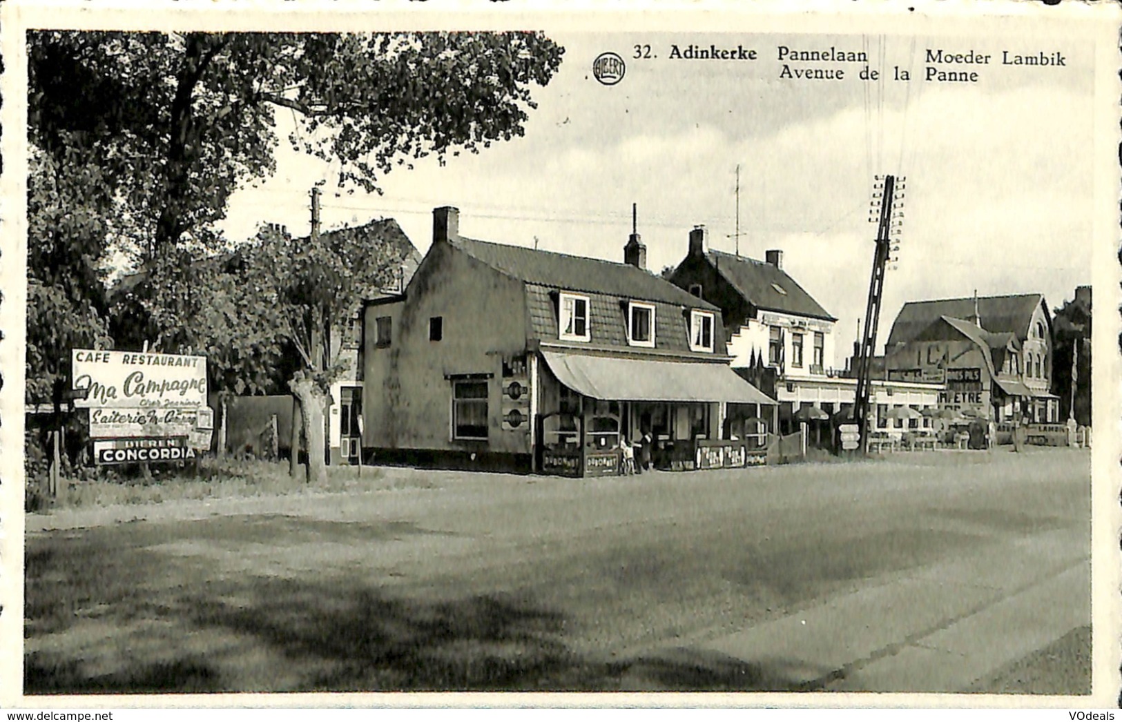 CPSM - Belgique - Adinkerke - Moeder Lambik - Pannelaan - Avenue De La Panne - Autres & Non Classés