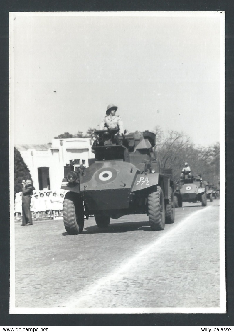 +++ PHOTO Propagande - Afrique - Congo Belge - Défilé à ELISABETHVILLE - LUBUMBASHI - 1945  // - Lubumbashi