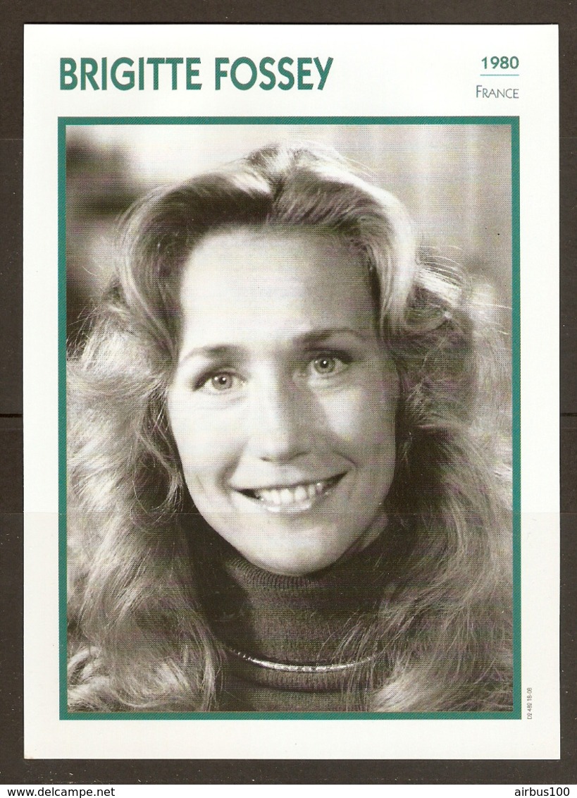 PORTRAIT DE STAR 1980 FRANCE - ACTRICE BRIGITTE FOSSEY - ACTRESS CINEMA FILM PHOTO - Fotos