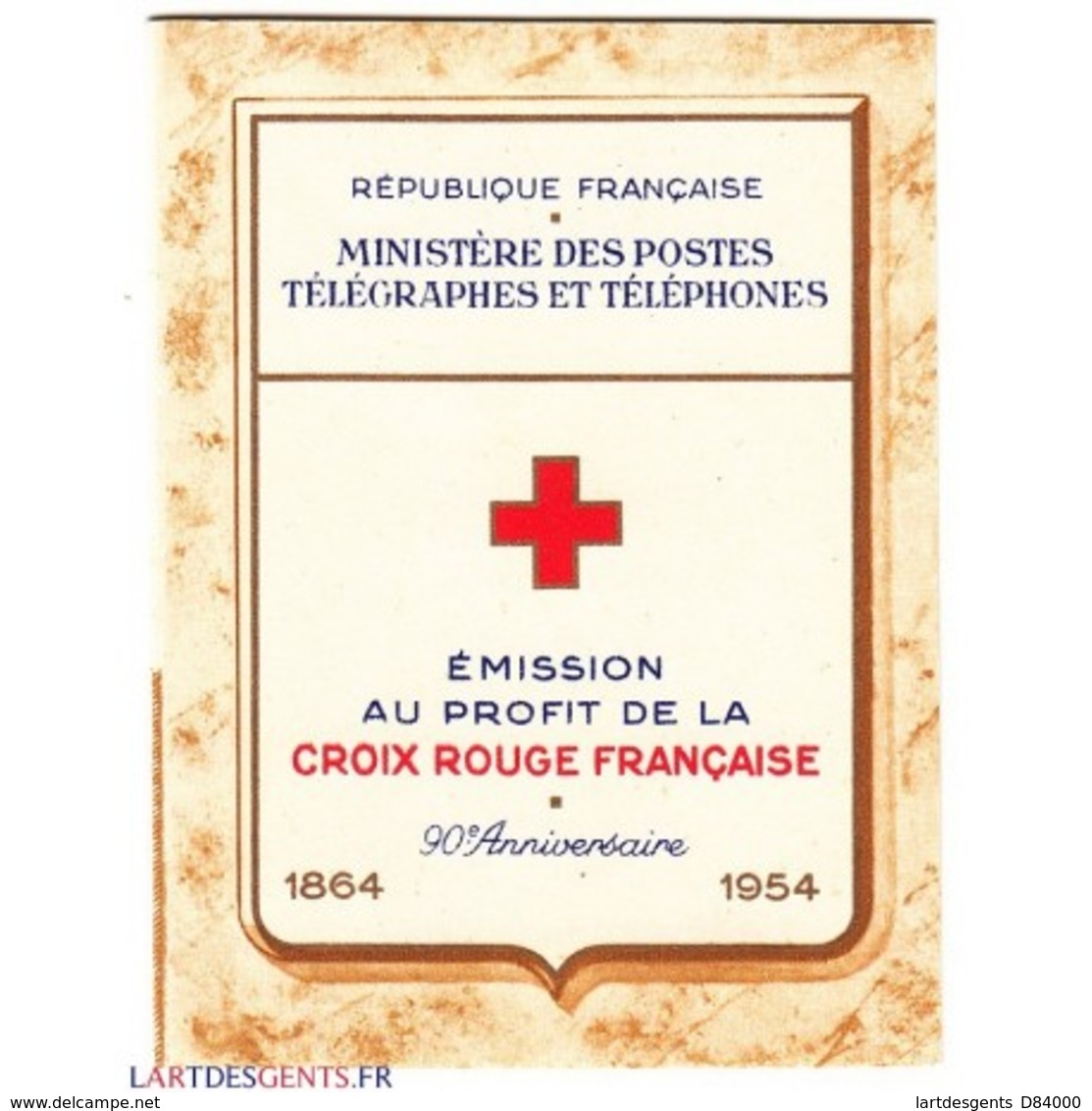 CARNET CROIX ROUGE SANS PUB N° 2003 ANNEE 1954 NEUF** Côte 180 Euros - Altri & Non Classificati