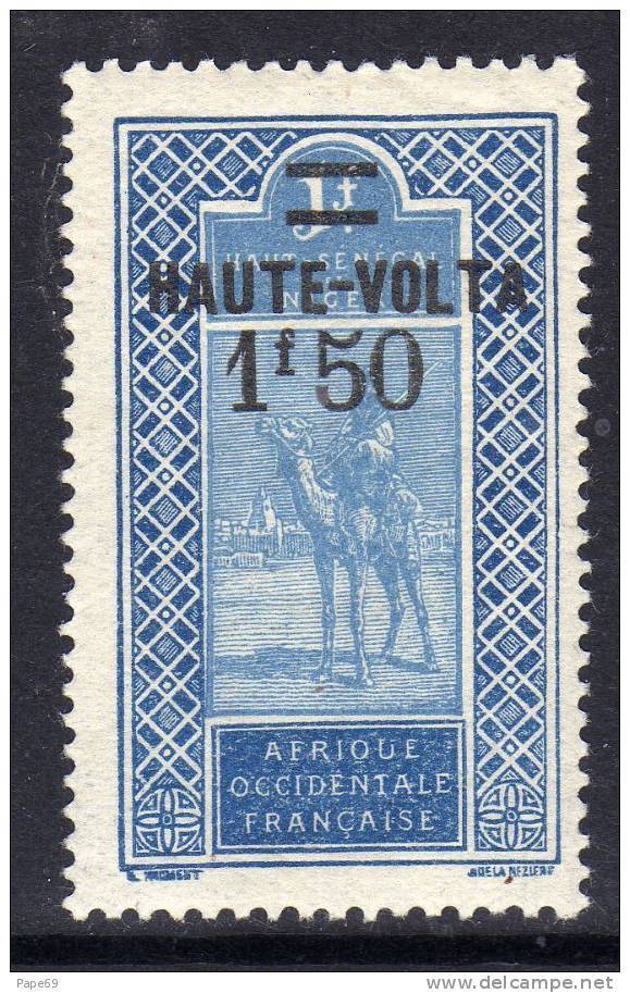 Haute Volta  N ° 37 XX  1 F. 50 Sur 1 F. Bleu Et Outremer Sans Charnière, TB - Autres & Non Classés