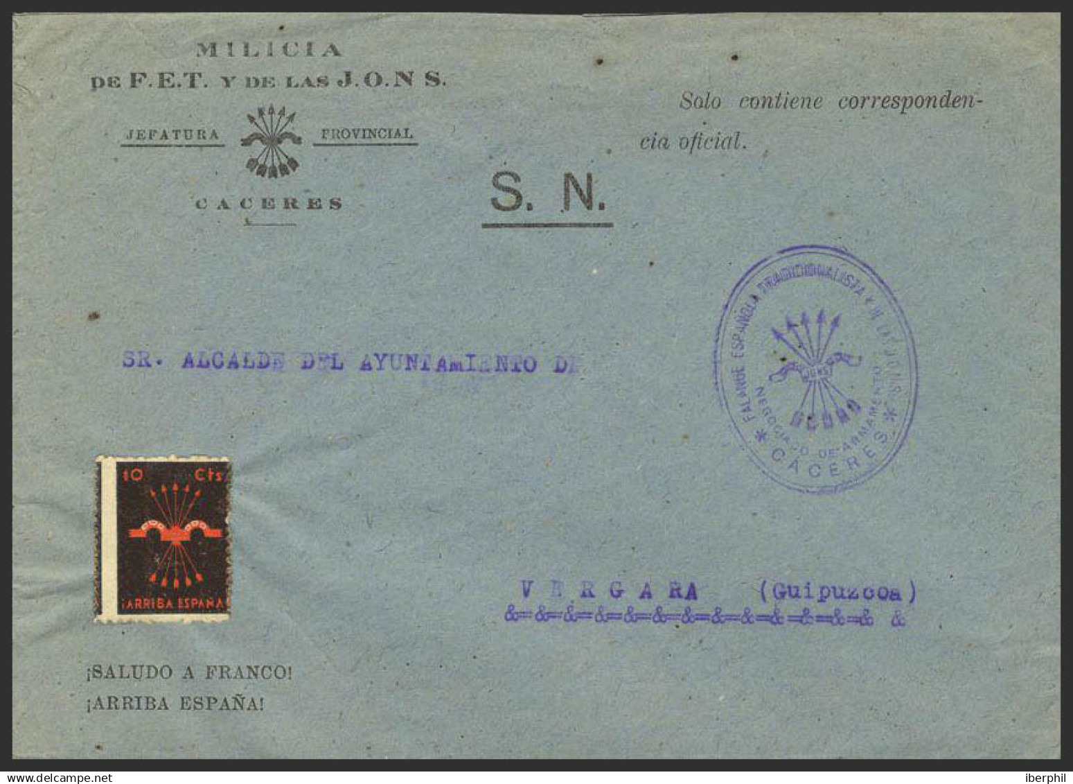 España. Correo / Franquicias Militares. Correo / Franquicias Militares. MAGNIFICA. - Military Service Stamp