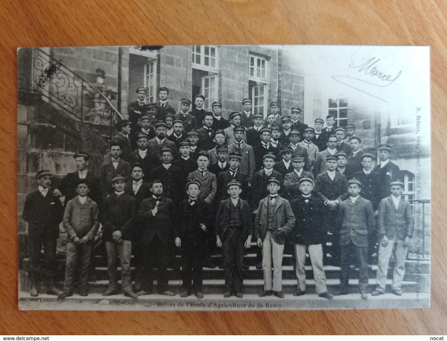 Saint Rémy  Eleves De L'école D'agriculture De Saint Remy (1904) Haute Saône Franche Comté - Otros & Sin Clasificación