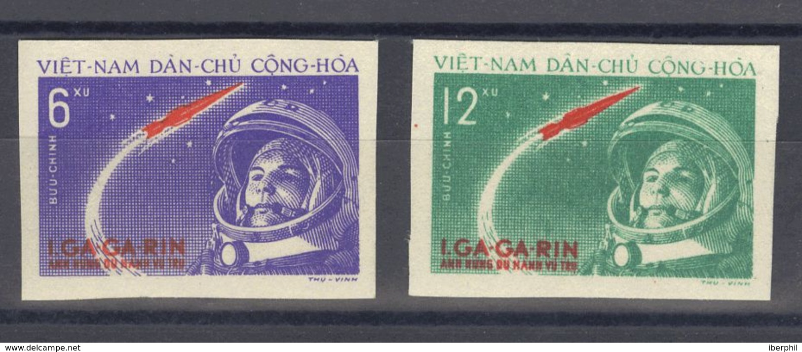 Vietnam Del Norte. (*)Yv 228/29. 1961. Serie Completa. SIN DENTAR. MAGNIFICA. Yvert 2014: 63 Euros. - Vietnam