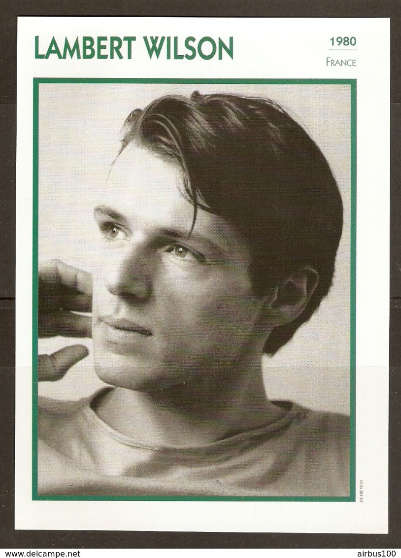 PORTRAIT DE STAR 1980 FRANCE - ACTEUR LAMBERT WILSON - ACTOR CINEMA FILM PHOTO - Photographs