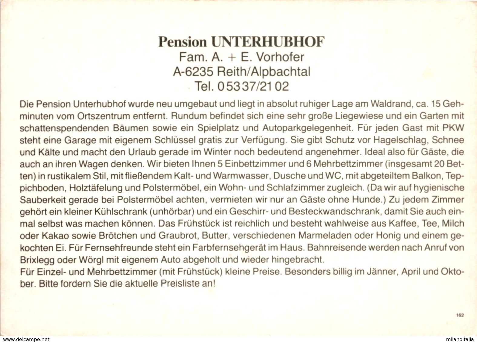 Reith Im Alpbachtal - Pension Unterhubhof (162) - Brixlegg