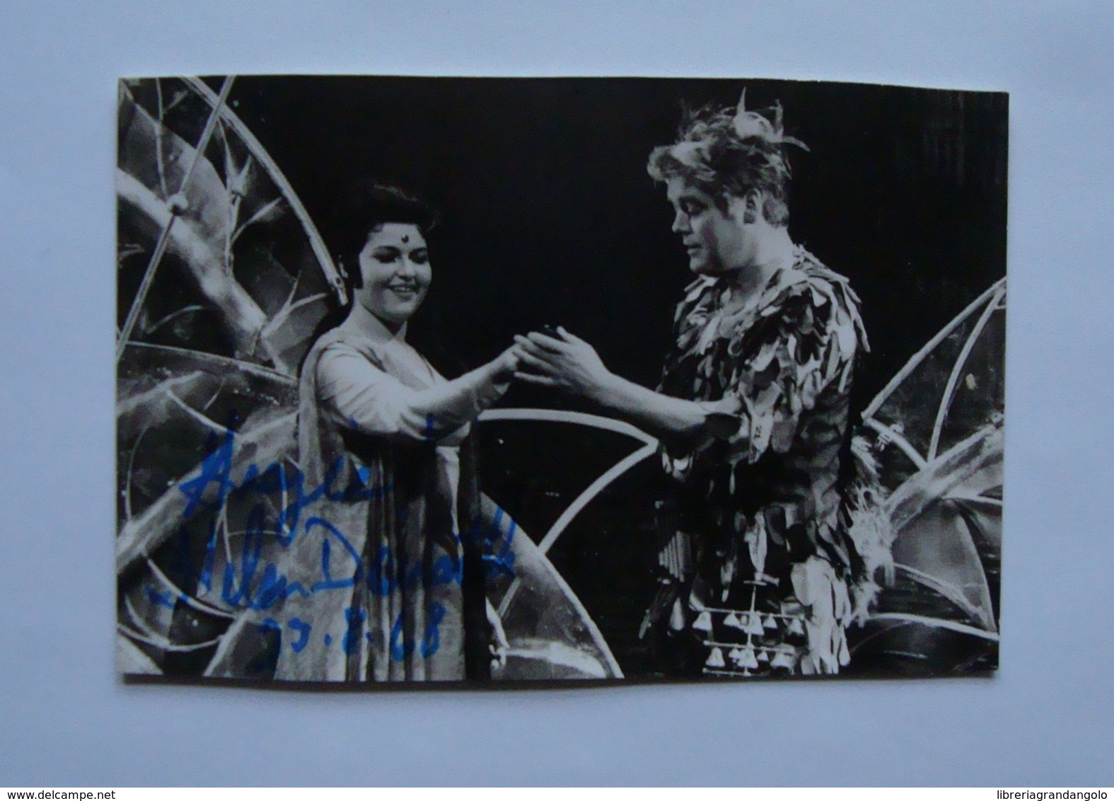 Autografo Helen Donath Soprano Così Fan Tutte 1968 Teatro Lirica Hermann Prey - Altri & Non Classificati