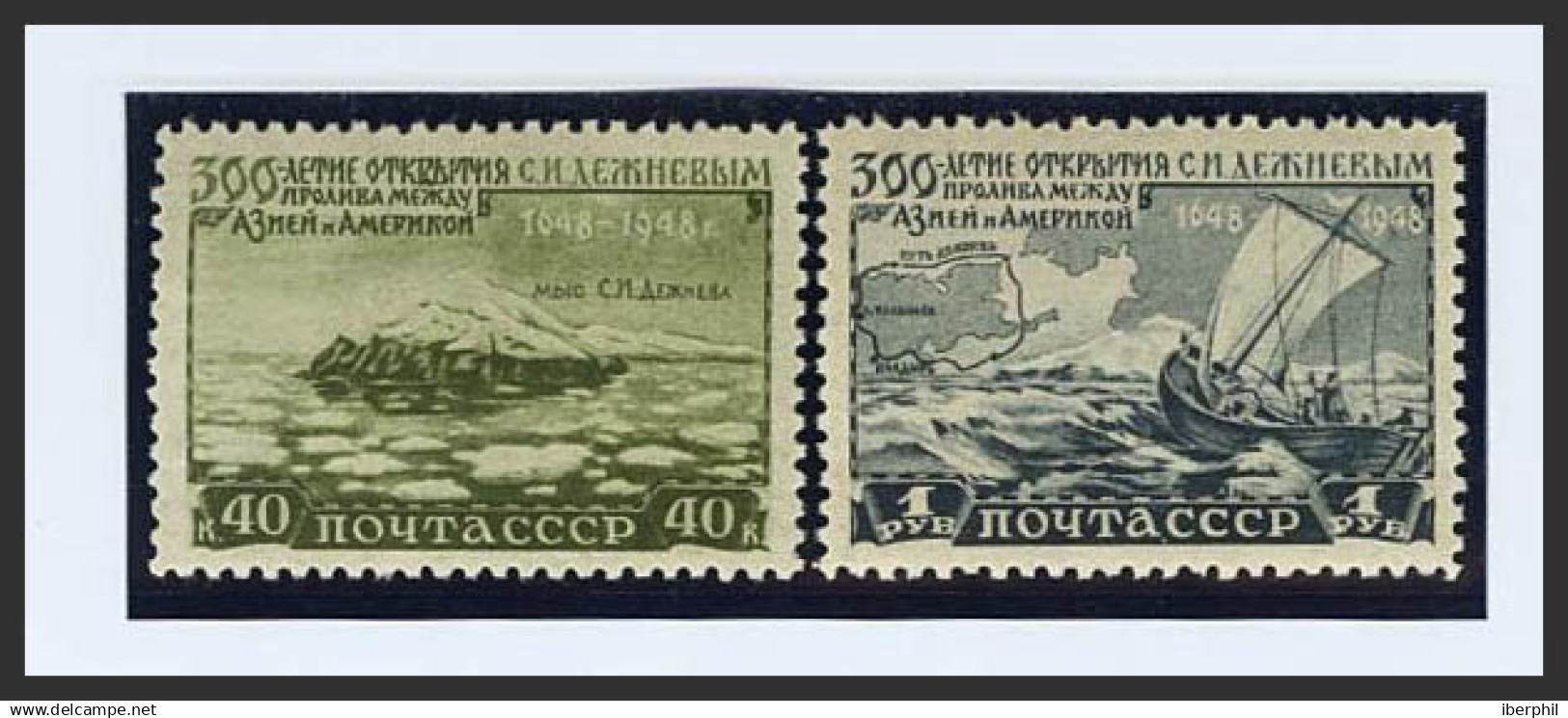 Rusia. MNH **Yv 1309/10. 1949. Serie Completa. MAGNIFICA. Yvert 2013: 90 Euros. - Otros & Sin Clasificación