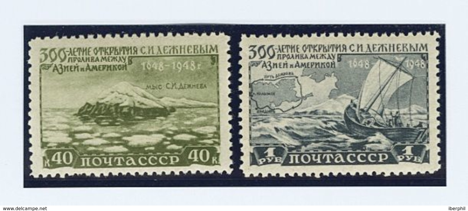 Rusia. MNH **Yv 1309/10. 1949. Serie Completa. MAGNIFICA. Yvert 2013: 90 Euros. - Other & Unclassified