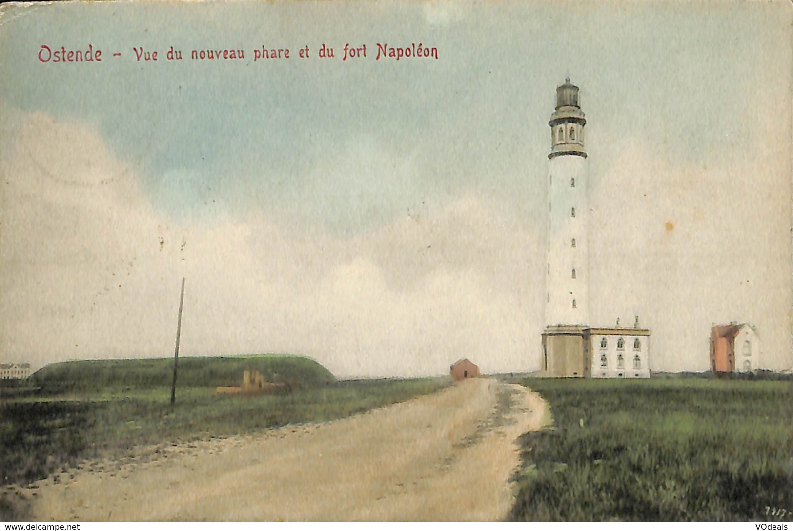 CPA - Belgique - Oostende - Ostende - Vue Du Nouveau Phare - Oostende