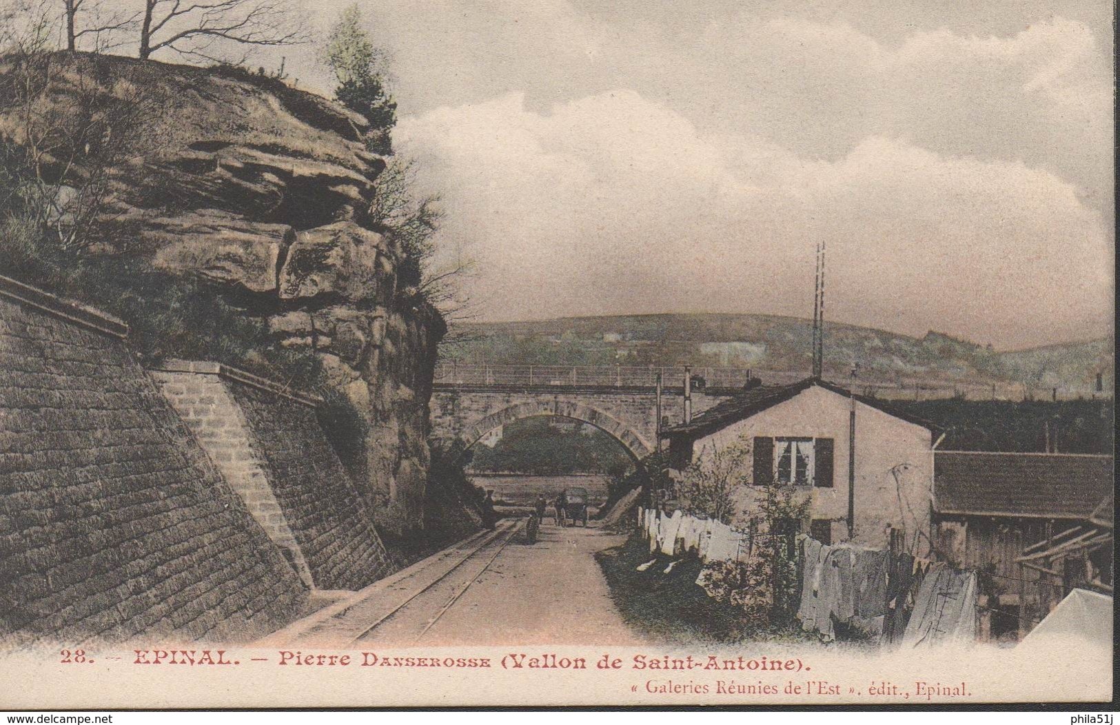 EPINAL  "88"  __PIERRE DANNEROSSE  (VALLON DE SAINT-ANTOINE) - Epinal