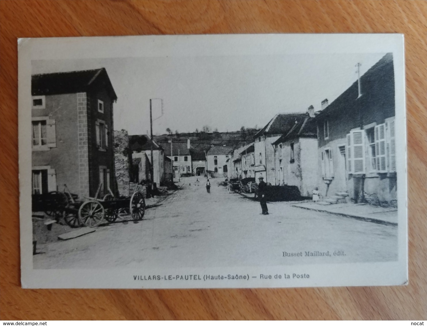 Villars Le Pautel Rue De La Poste Haute Saône Franche Comté - Otros & Sin Clasificación