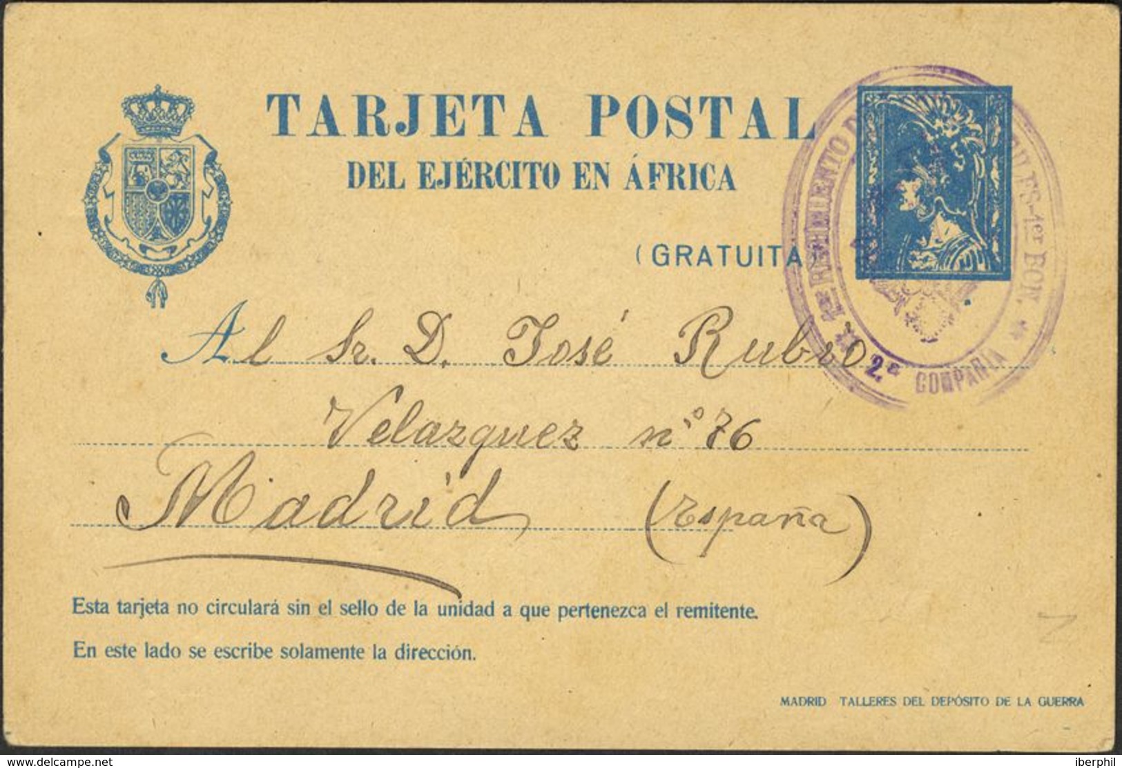 España. Correo / Franquicias Militar. Correo / Franquicias Militar - Franquicia Militar