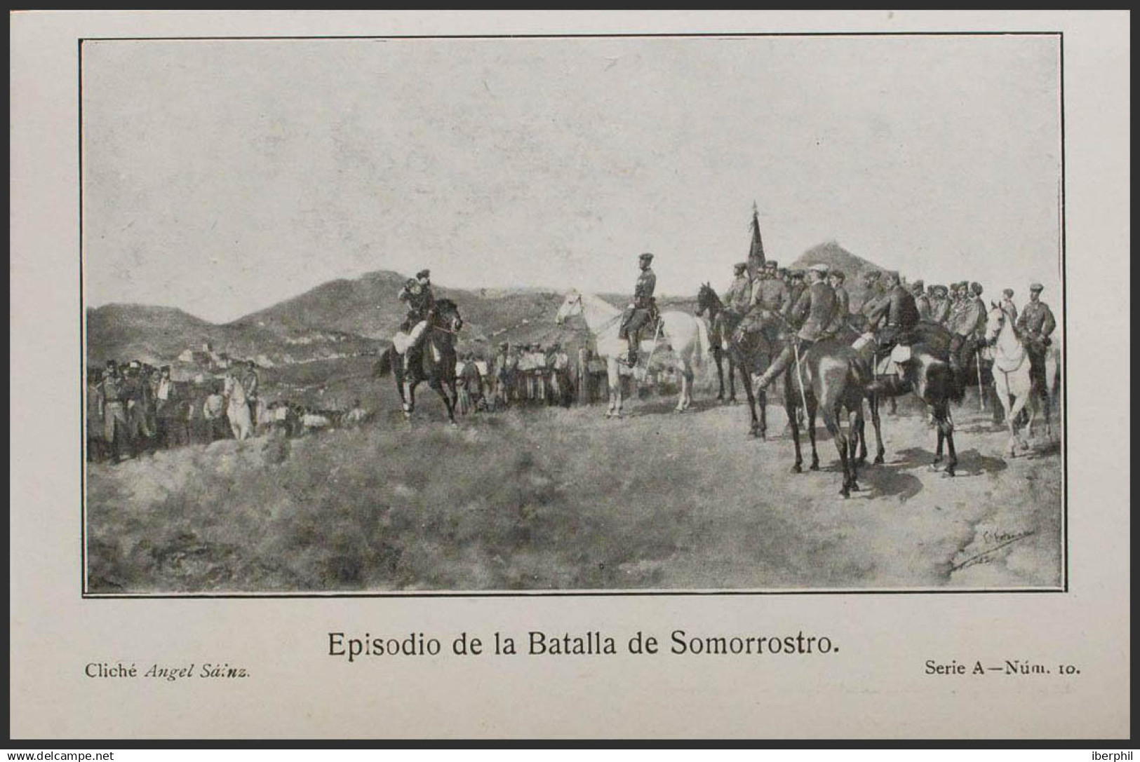 España. Correo Carlista. (*). (1900ca). Juego Completo De Las Diez Tarjetas Postales FOTOGRAFIAS Y ASUNTOS CARLISTAS (Se - Carlistes