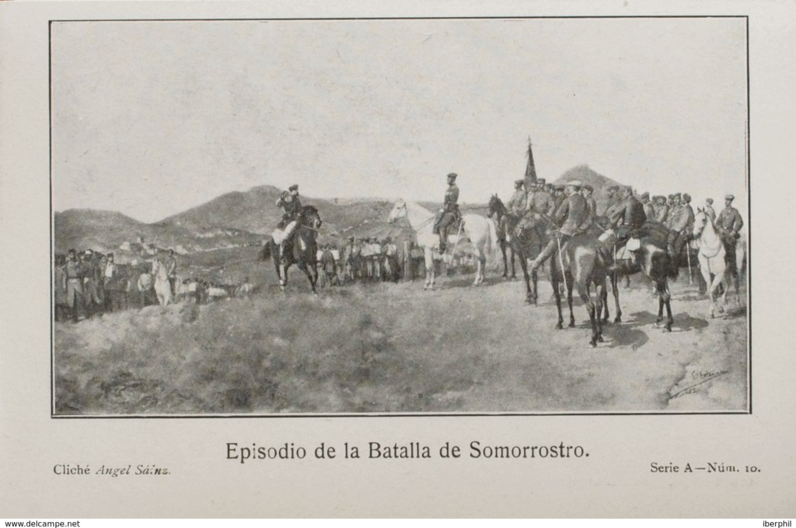 España. Correo Carlista. (*). (1900ca). Juego Completo De Las Diez Tarjetas Postales FOTOGRAFIAS Y ASUNTOS CARLISTAS (Se - Carlistes