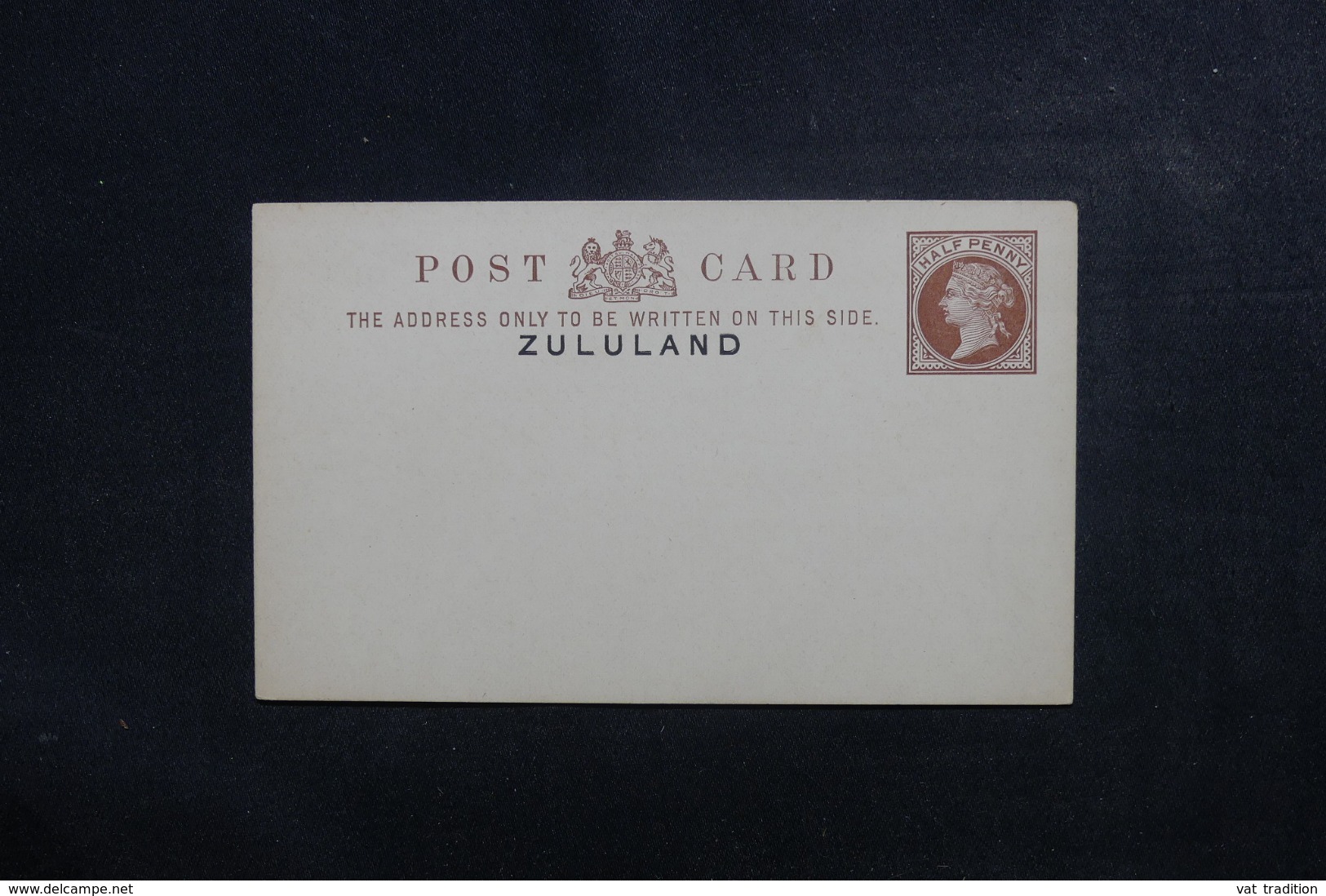 ZULULAND - Entier Postal Type Victoria Non Circulé - L 46612 - Zululand (1888-1902)