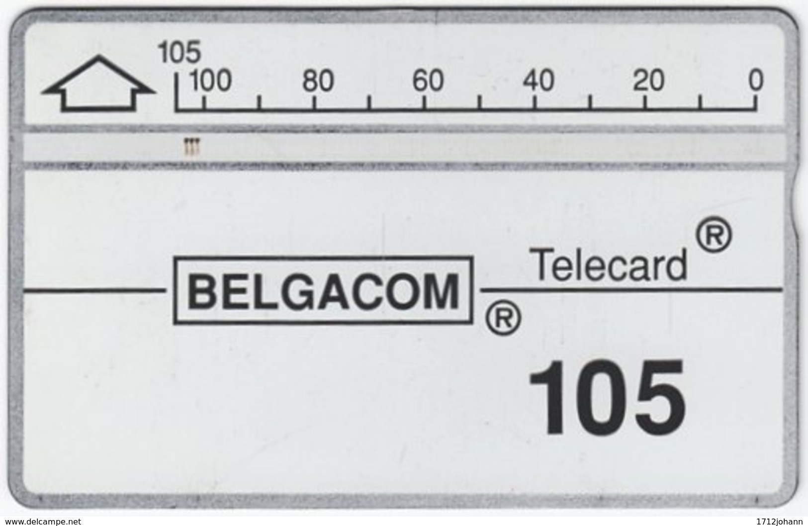 BELGIUM B-397 Hologram Belgacom - 211A - Used - Ohne Chip