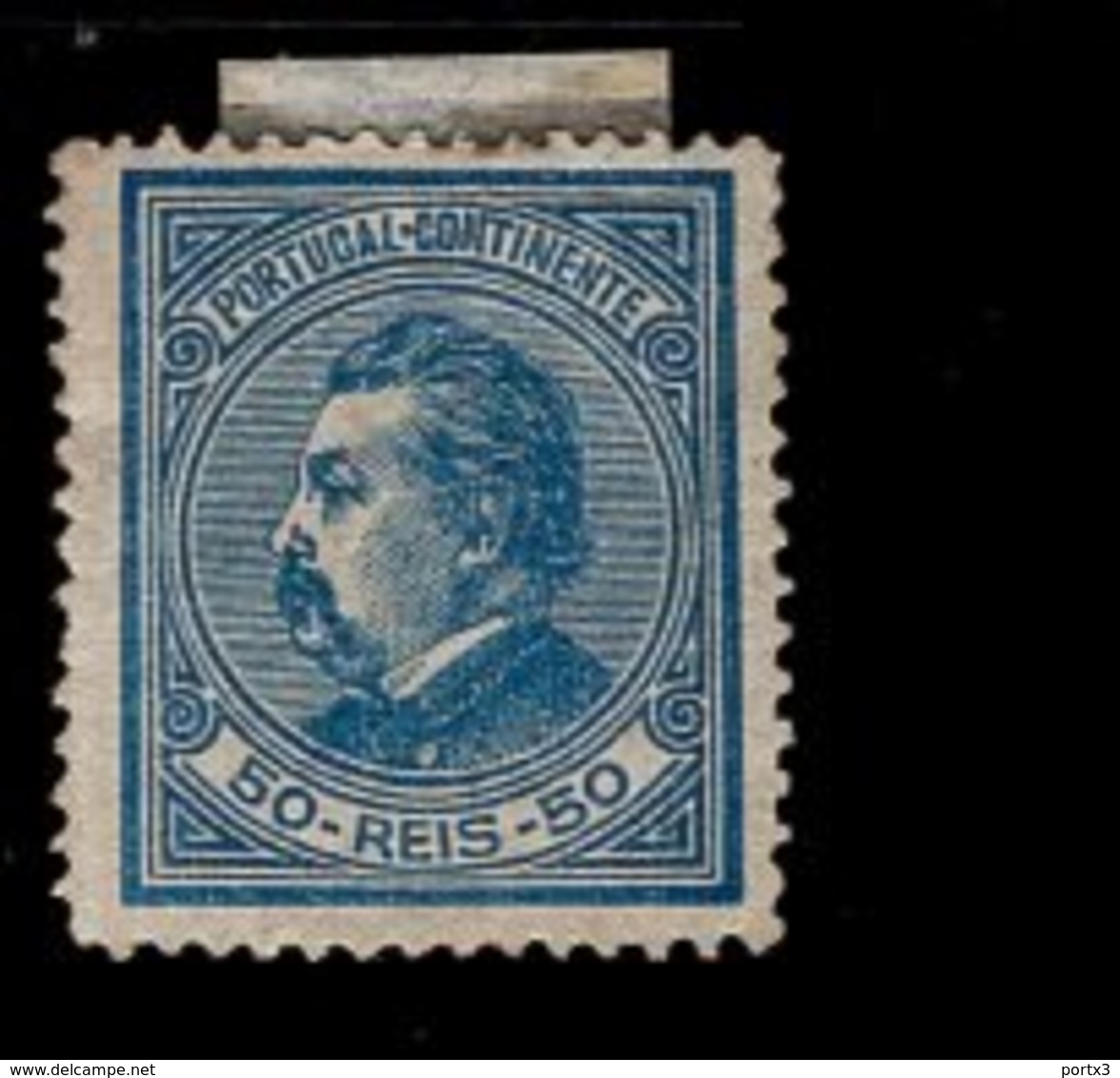 Por. 53 C König Luis I MLH * Falz - Unused Stamps