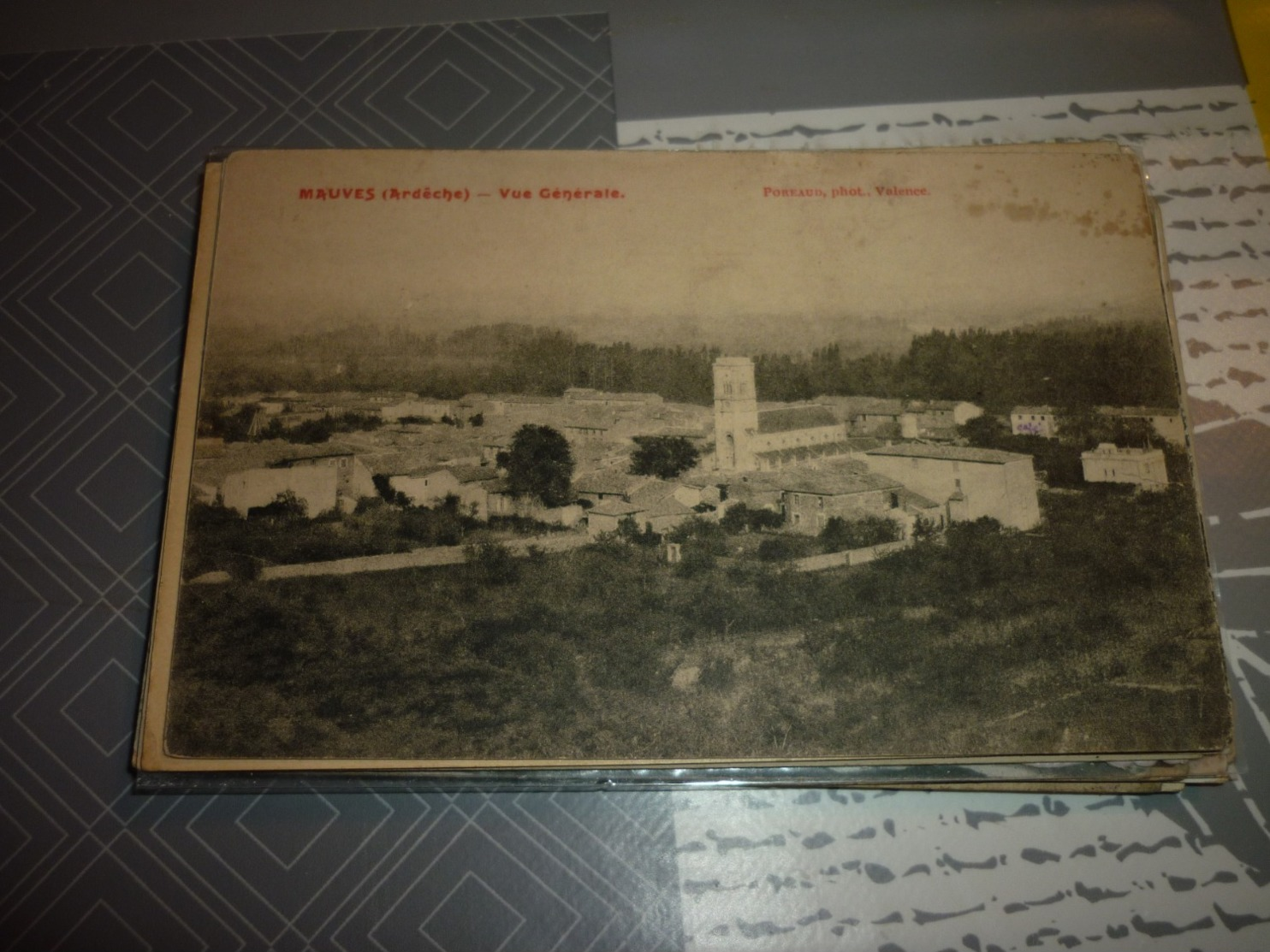 Carte Postale Ardeche Mauves Vue - Altri & Non Classificati