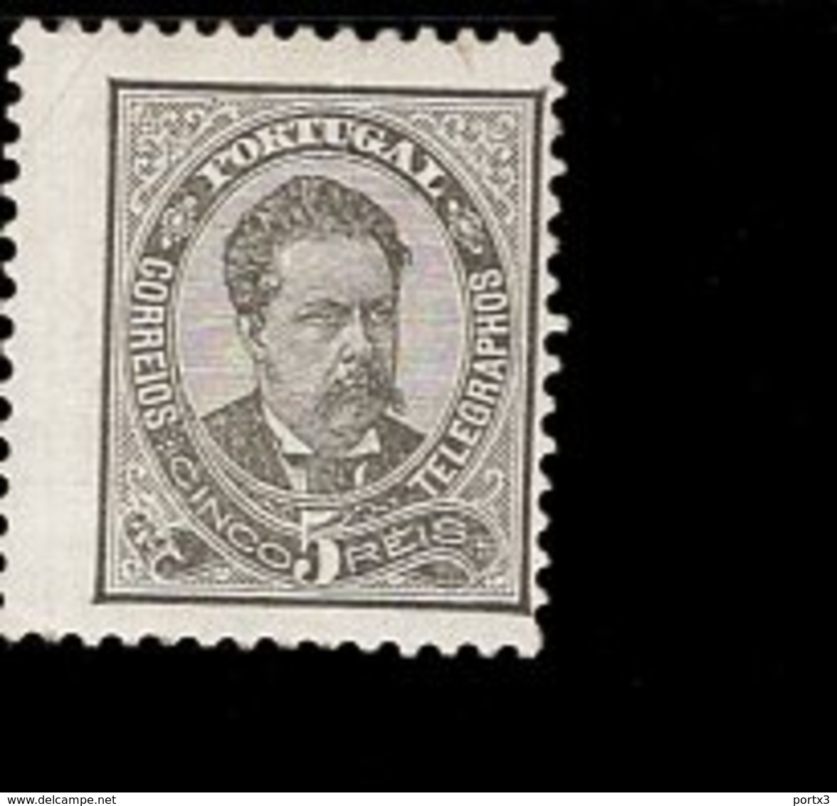 Por. 54 Ab König Luis I MLH * Falz (2) - Unused Stamps