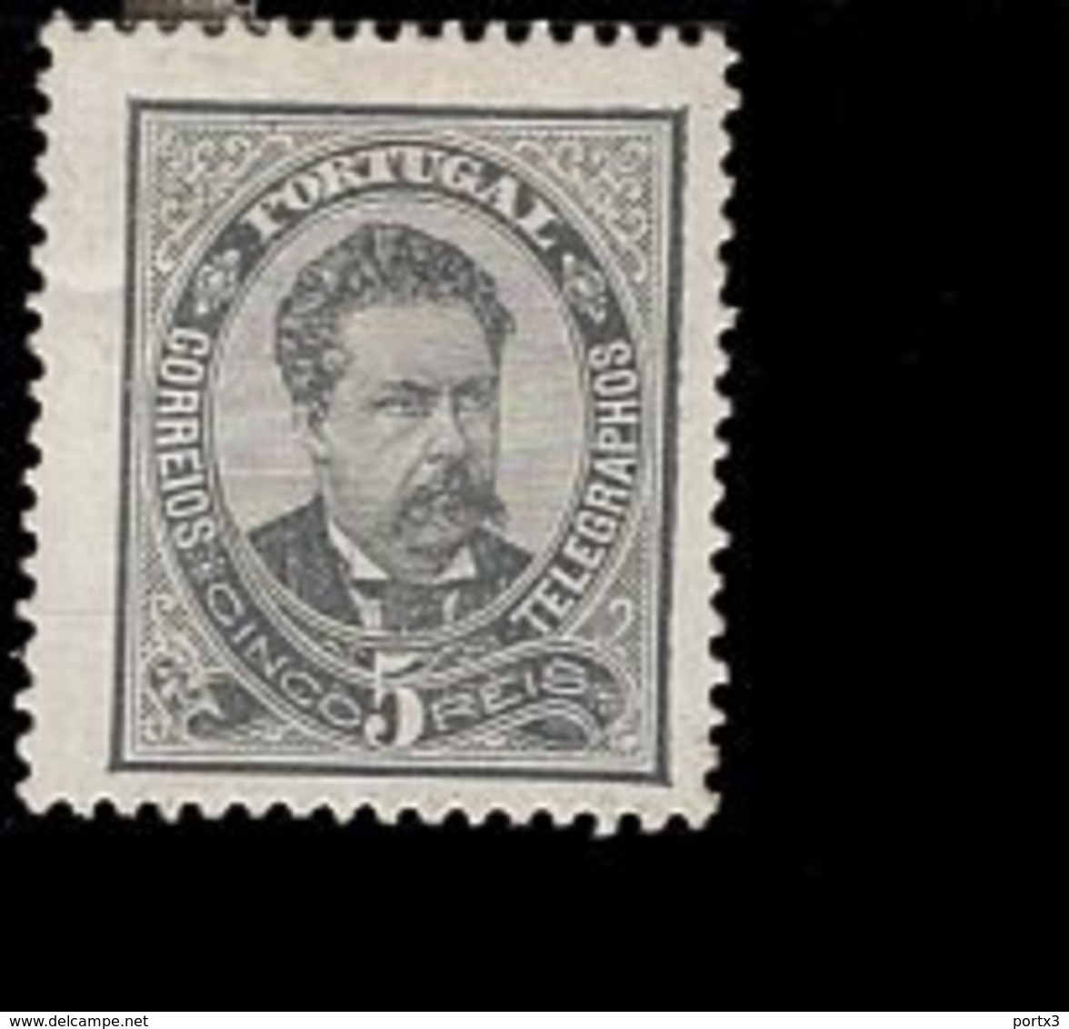 Por. 54 B C König Luis I MLH * Falz (2) - Unused Stamps