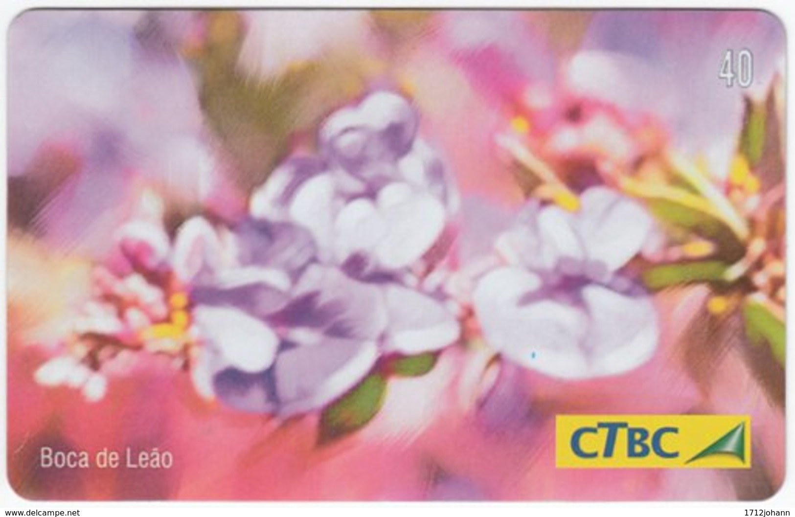 BRASIL K-008 Magnetic CTBC - Plant, Flower - Used - Brésil