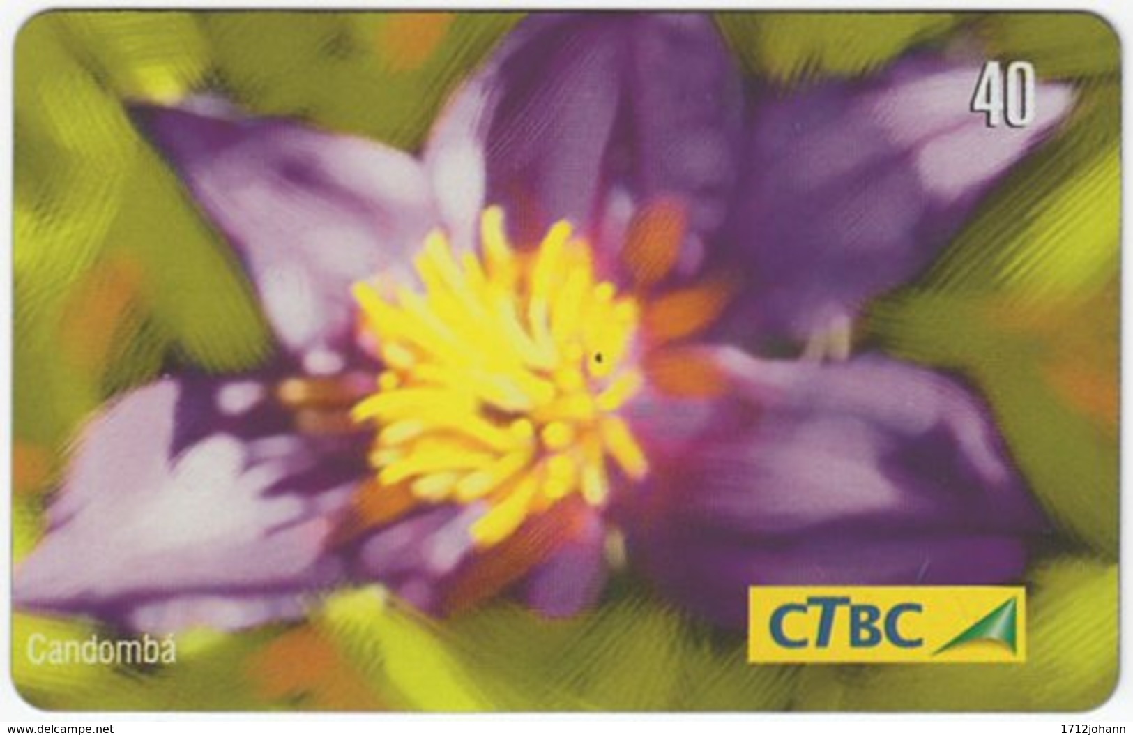 BRASIL K-009 Magnetic CTBC - Plant, Flower - Used - Brésil