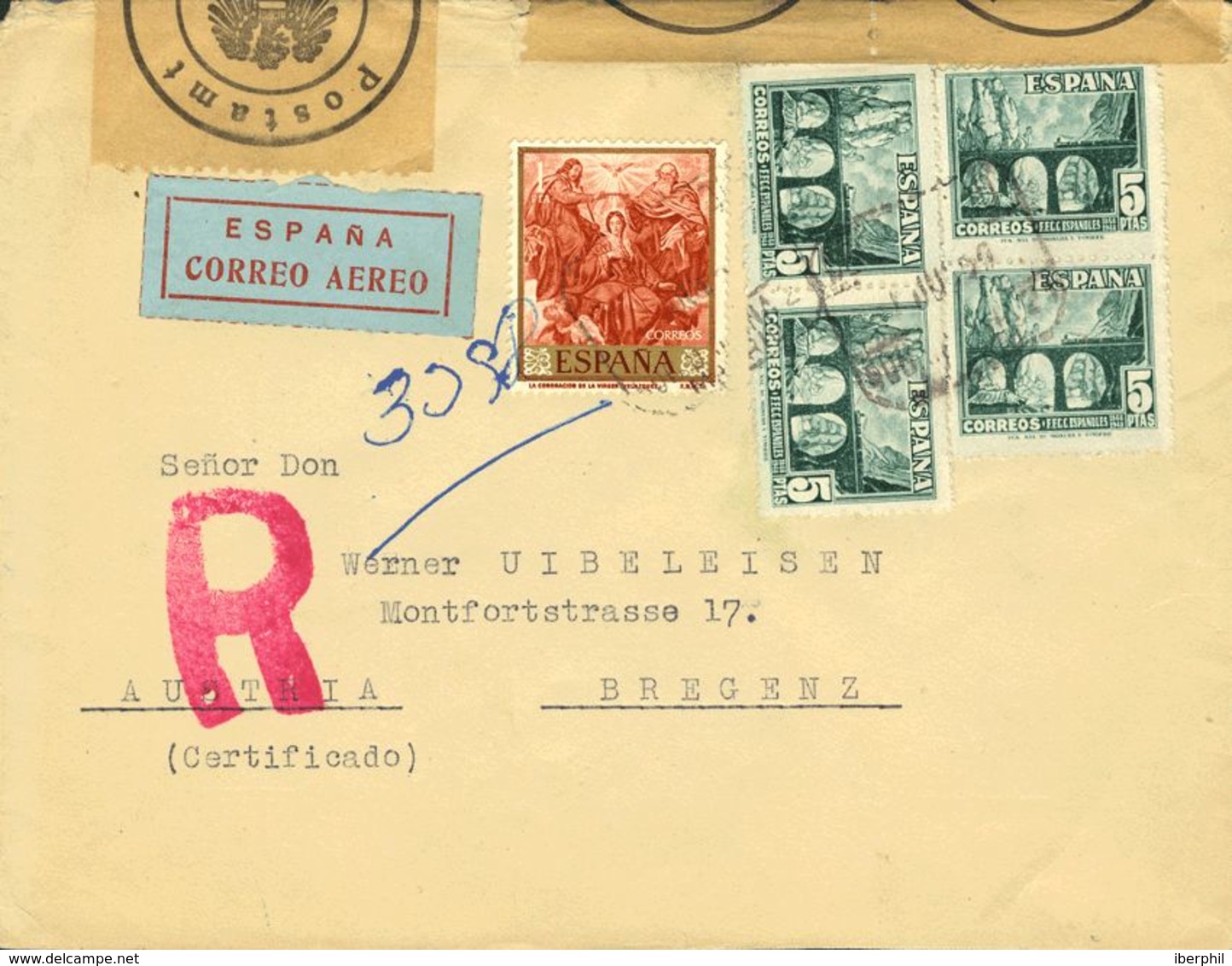 España. 2º Centenario Anterior A 1960 - Cartas & Documentos