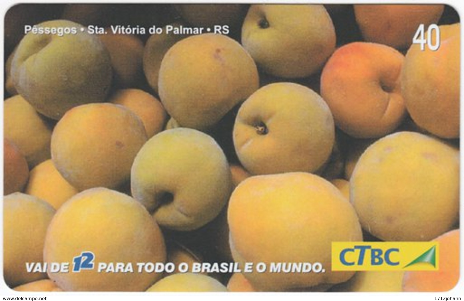 BRASIL K-062 Magnetic CTBC - Plant, Vegetable, Fruit - Used - Brésil